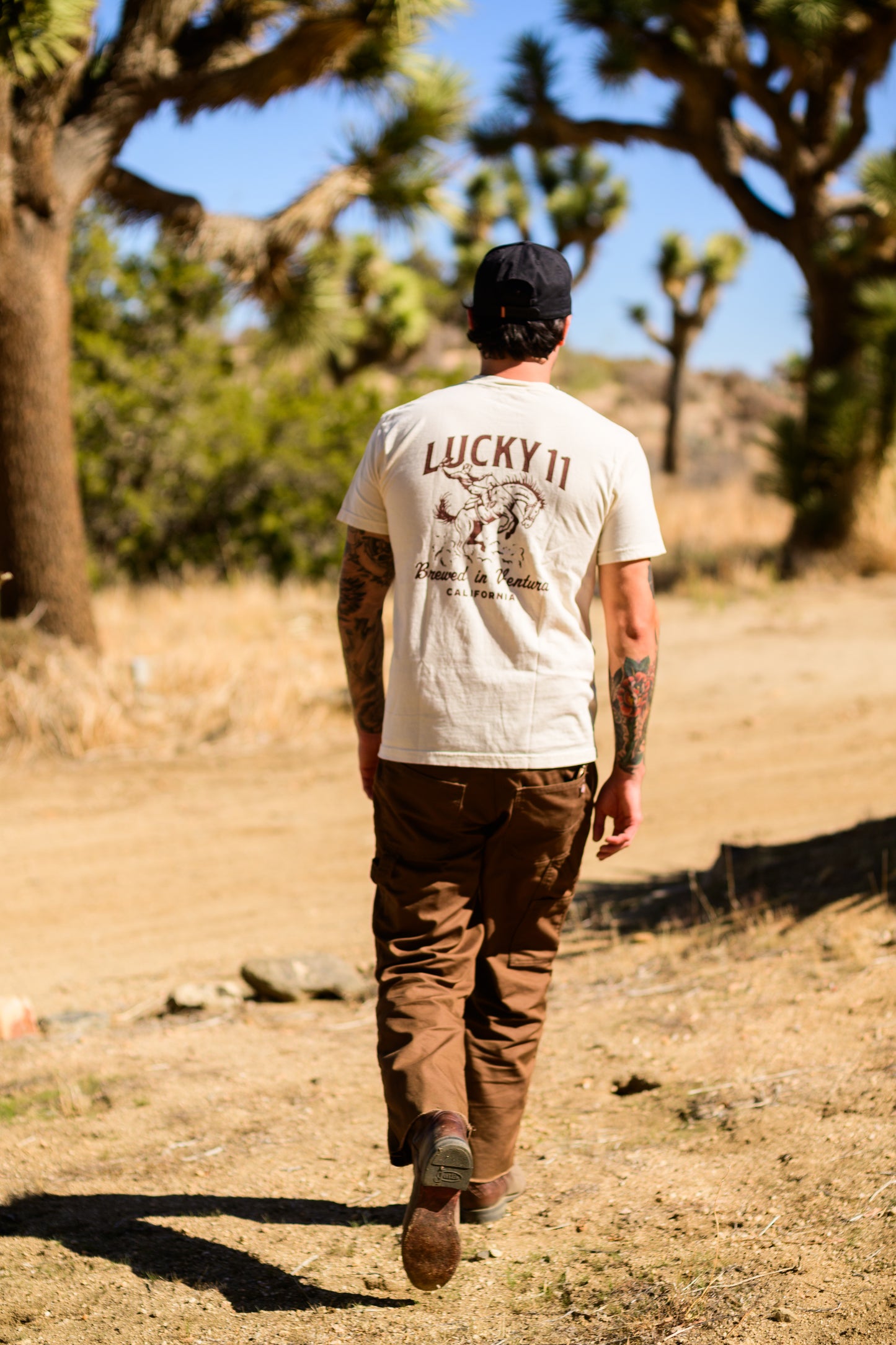 Lucky 11 Bronc Rider Tee