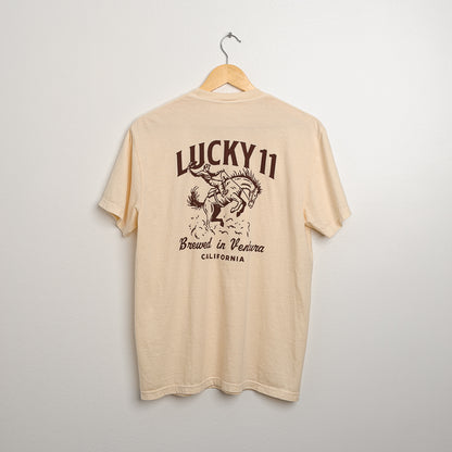 Lucky 11 Bronc Rider Tee