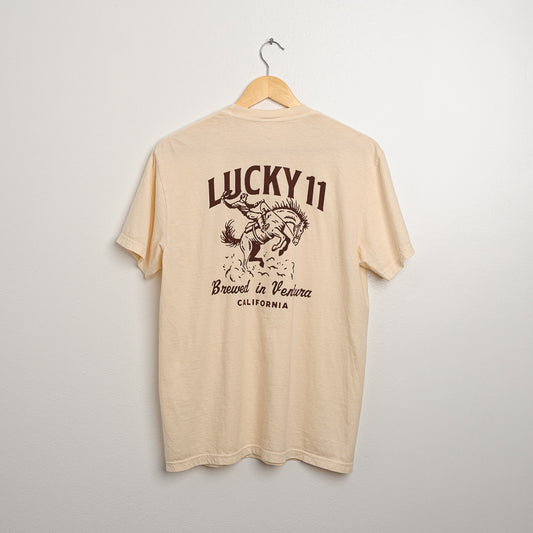 Lucky 11 Bronc Rider Tee