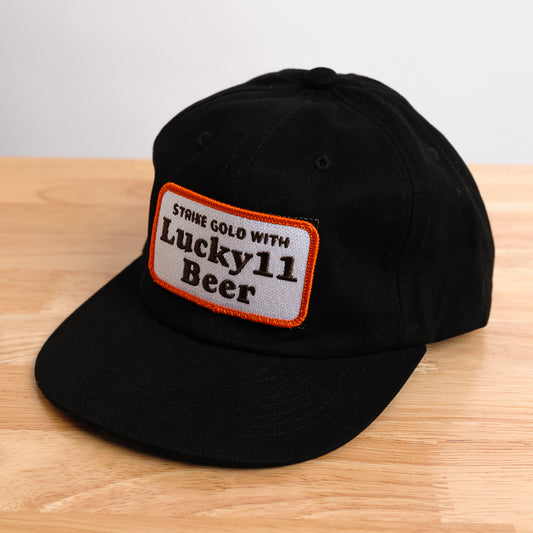 Strike Gold Cap Black